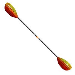 Aqua Bound Whiskey Fiberglass 2pc Straight Shaft Kayak Paddle Fuego