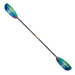 Aqua Bound Tango Fiberglass 2pc Straight Shaft Kayak Paddle Northern Lights 