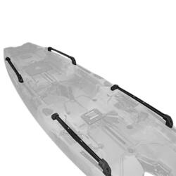 Miayaya 2 PCS Kayak Paddle Holder, Kayak Rail Mount Accessories, Kayak  Track Bracket Accessories Black Fishing Kayak Paddle Holder