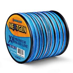 NextGen X8 Premium Braided Line Blue Camo 4.5KG