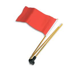 RANDDER 4FT Kayak Safety Flag with Rail Mount Base for Boat Canoe