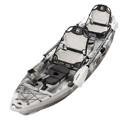 Merlin Pro Double Fishing Kayak Package - Grey Camo [Newcastle]