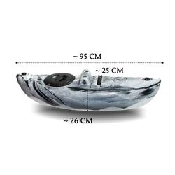 K2F Replacement Outrigger Pod V2 Grey Camo