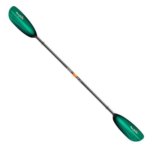 Aqua Bound Tango Fiberglass 2pc Straight Shaft Kayak Paddle Green Tide