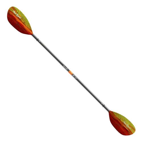 Aqua Bound Whiskey Fiberglass 4pc Straight Shaft Kayak Paddle Fuego