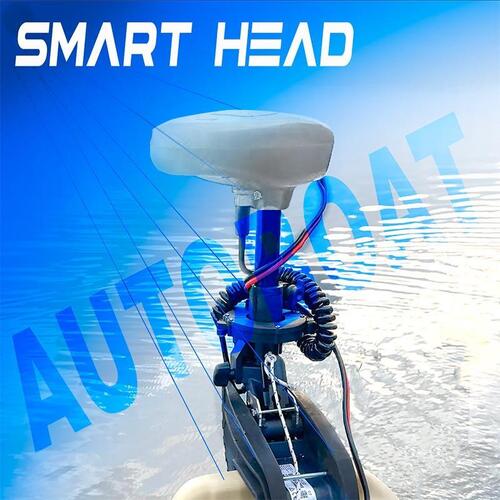 AutoBoat Smart Head GPS Pro Anchor System with App & Remote Control- White