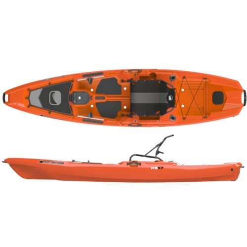 Bonafide RS117 Kayak - Hondo Orange