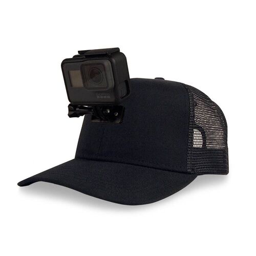 BerleyPro ActionHat Black Mesh Curve Bill