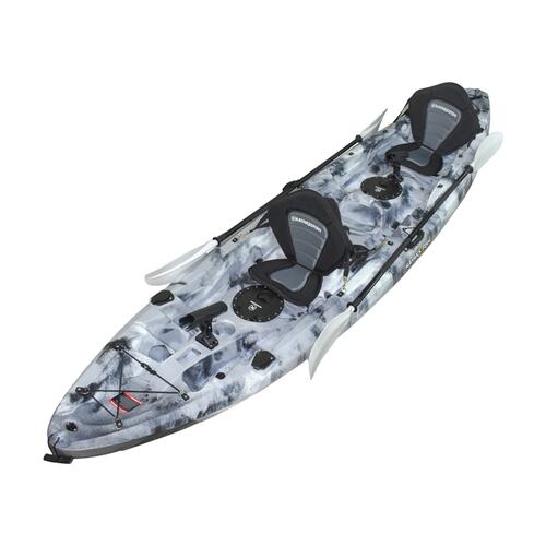 Eagle Double Fishing Kayak Package - Grey Camo [Newcastle]