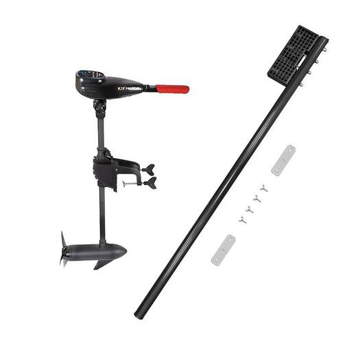 K2F 32lb Kayak Trolling Motor and Fixed Motor Bar