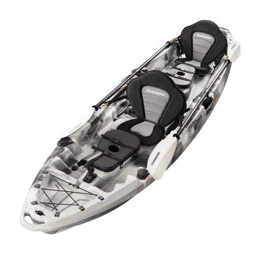 Merlin Double Fishing Kayak Package - Grey Camo [Melbourne]