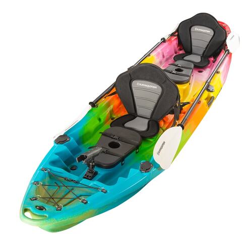 Merlin Double Fishing Kayak Package - Rainbow [Melbourne]