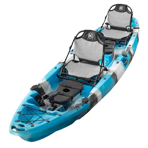 Merlin Pro Double Fishing Kayak Package - Blue Lagoon [Newcastle]