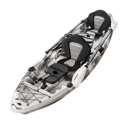 Merlin Double Fishing Kayak Package - Grey Camo [Sydney]