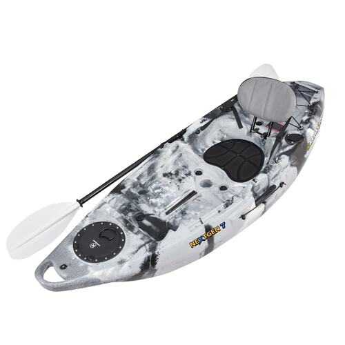 NextGen 7 Fishing Kayak Package - Grey Camo [Newcastle]