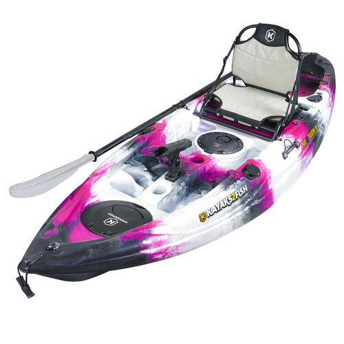 NextGen 9 Fishing Kayak Package - Pink Camo [Newcastle]