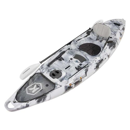 NextGen  1+1 Fishing Tandem Kayak Package - Grey Camo [Sydney]