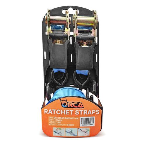 Orca Ratchet Straps 4m