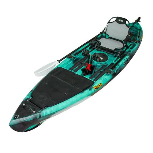 Kronos Foot Pedal Pro Fish Kayak Package with Max-Drive  - Bora Bora [Melbourne]