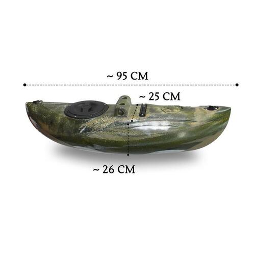 K2F Replacement Outrigger Pod V2 Jungle Camo